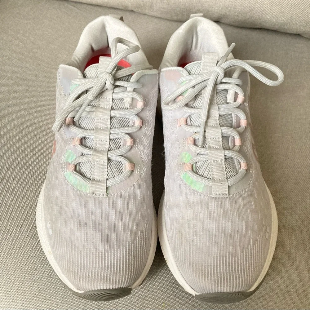 Ryka Activate Athletic Shoes White Pink 6.5